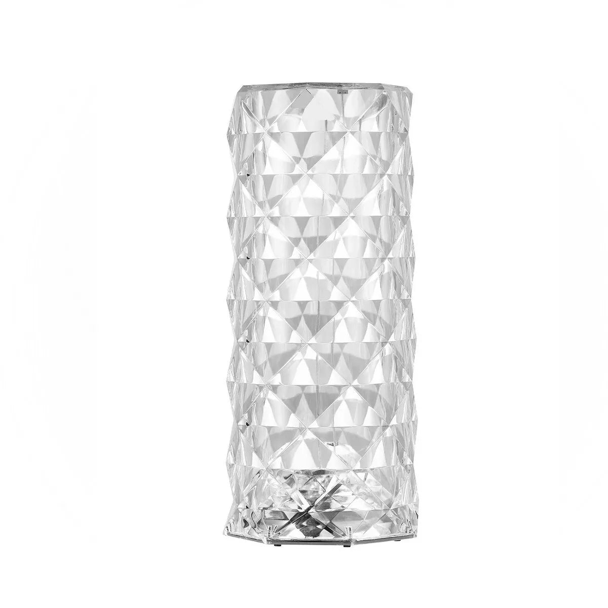 Globe Electric Crystal Lamp: Touch Sensor, LED Bulb, Multicolored, Battery Powered, Novelty Table Light, 8.5" Height