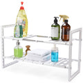 G-Rack Pull-Out under Sliding Basket for Bathroom under Sink Cabinet Organizers