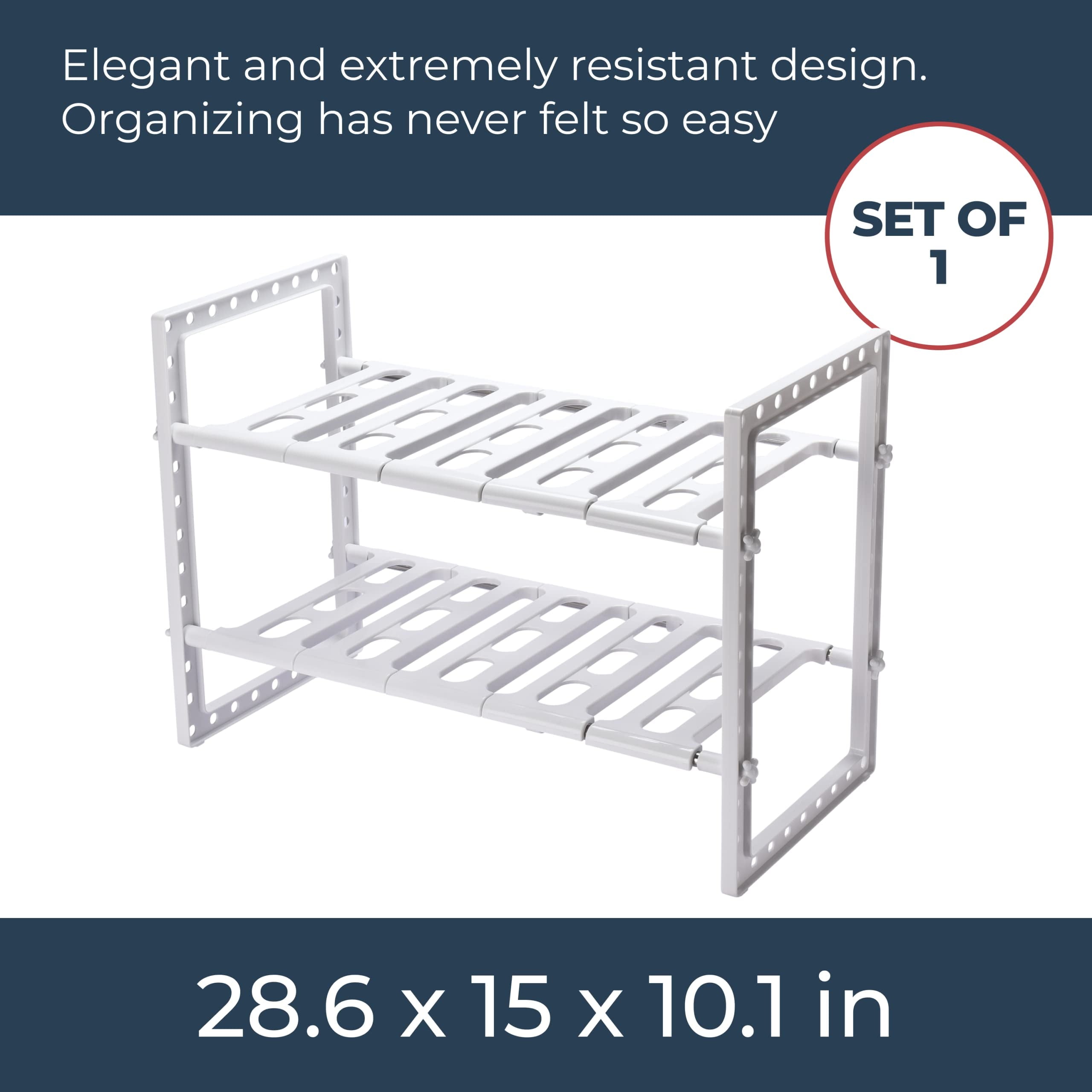 G-Rack Pull-Out under Sliding Basket for Bathroom under Sink Cabinet Organizers